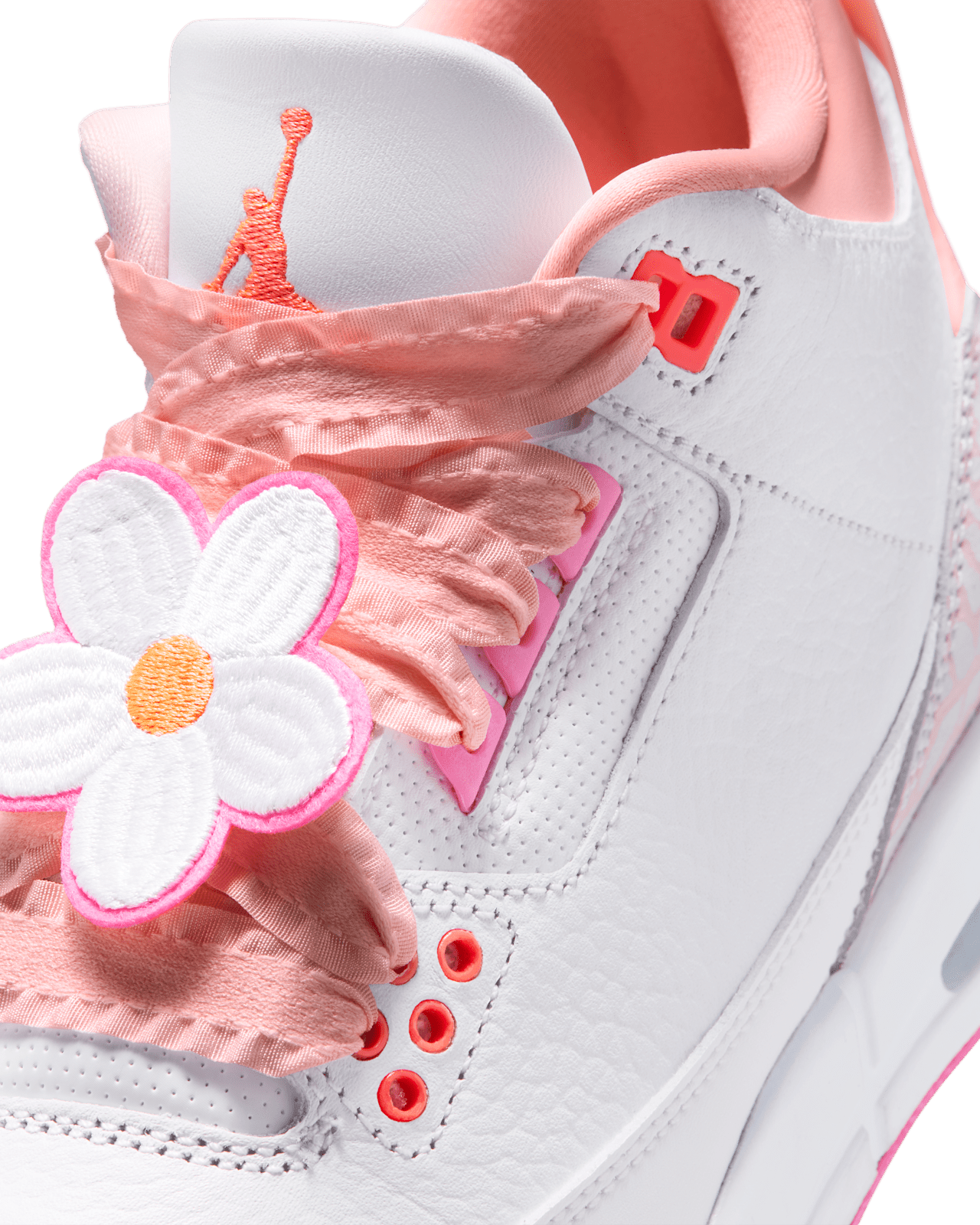 NIKE公式】ジュニア エア ジョーダン 3 'White and Pink Bloom